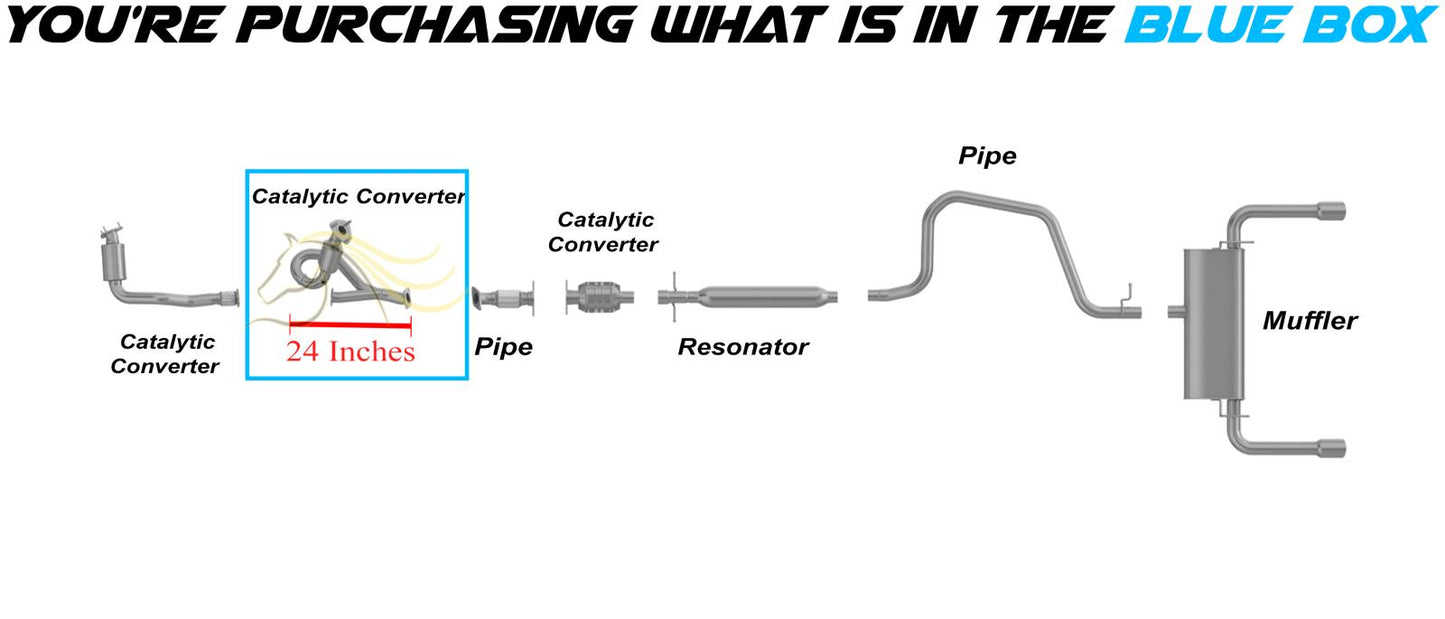 2008-2012 Chevy Malibu 3.6L Exhaust Catalytic Converter | EPA Approved