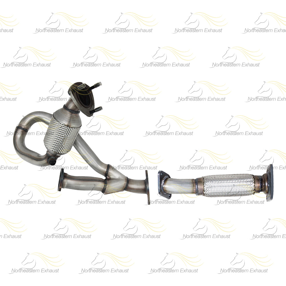 2009 G6 & Aura 3.6L Front & Rear Catalytic Flex Pipe Kit EPA Approved