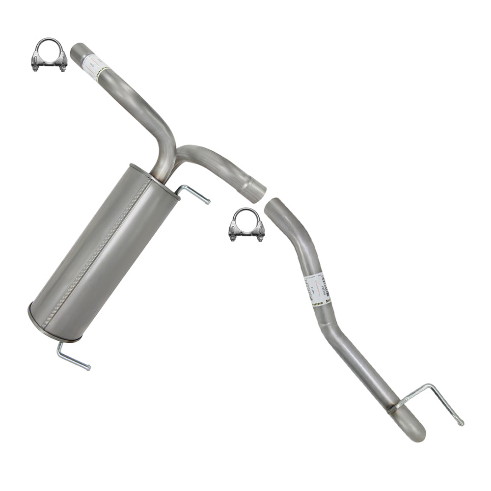 2016 Chevy Cruze Limited 1.4L 1.8L Stainless Steel Muffler Tail Pipe Exhaust Kit