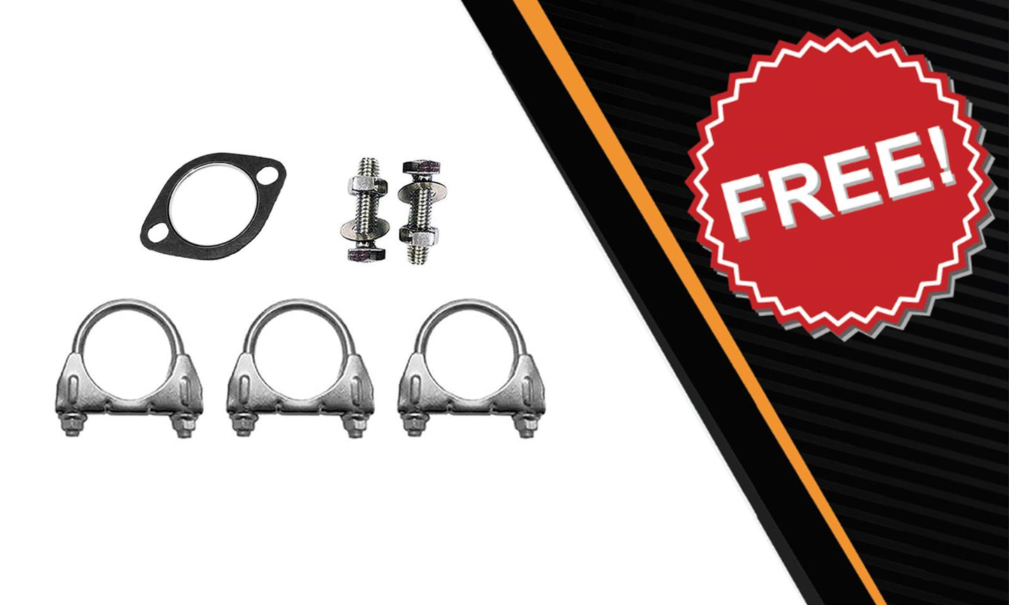 2016 Chevy Cruze Limited 1.4L & 1.8L Stainless Steel Resonator Muffler Exhaust Kit