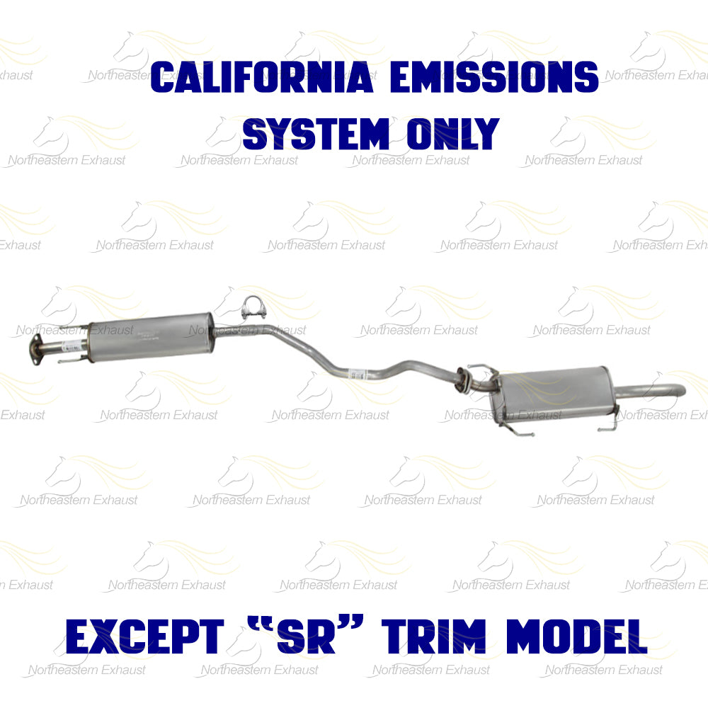 2013-2019 Nissan Sentra 1.8L EPA Approved Complete Exhaust System Kit Direct Fit