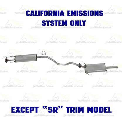 2013-2019 Nissan Sentra 1.8L EPA Approved Complete Exhaust System Kit Direct Fit
