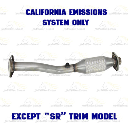 2013-2019 Nissan Sentra 1.8L EPA Approved Rear Catalytic, Resonator & Muffler Exhaust Kit