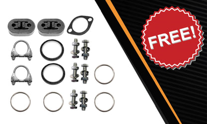 2007-2009 Nissan Altima 3.5L SEDAN Complete Exhaust System Kit with Catalytic | EPA Approved