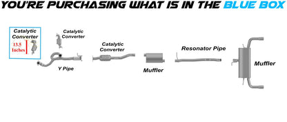 2010-2011 Chevy Equinox 3.0L Exhaust Driver Side Catalytic Converter | EPA Approved
