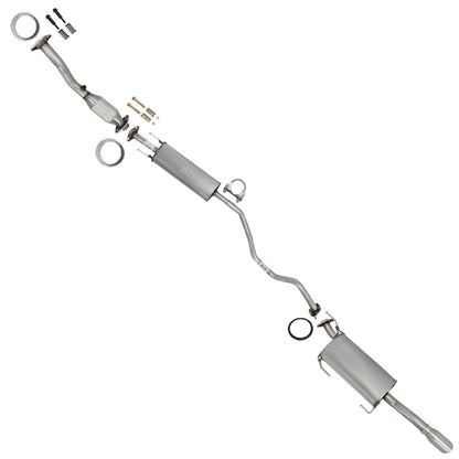 2013-2019 Nissan Sentra 1.8L EPA-Approved Rear Catalytic Resonator & Muffler Kit
