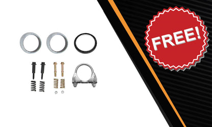 2013-2019 Nissan Sentra 1.8L EPA-Approved Rear Catalytic Resonator & Muffler Kit