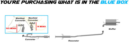 2004-2006 Lexus ES330 3.3L Exhaust Manifold Catalytic | EPA Approved | Passenger & Driver-side