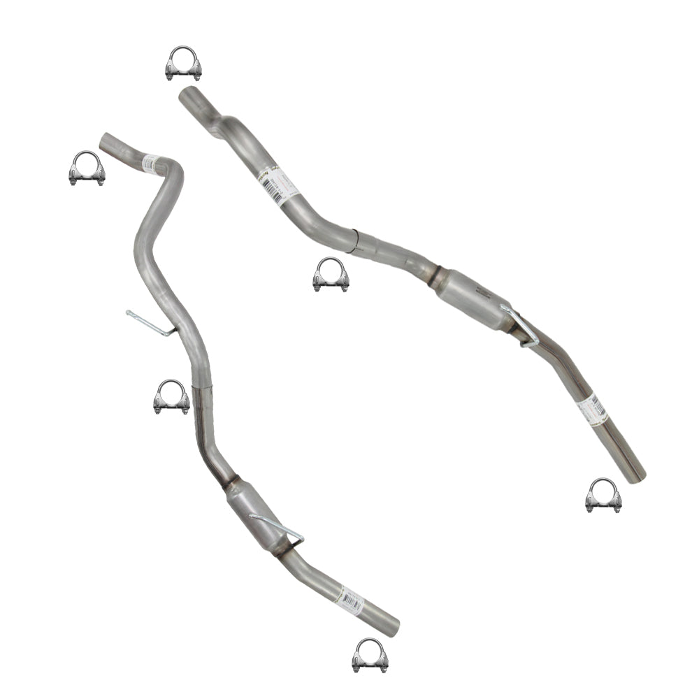2011-2018 RAM 1500 5.7L Stainless Steel Exhaust Pair of Tail Pipe