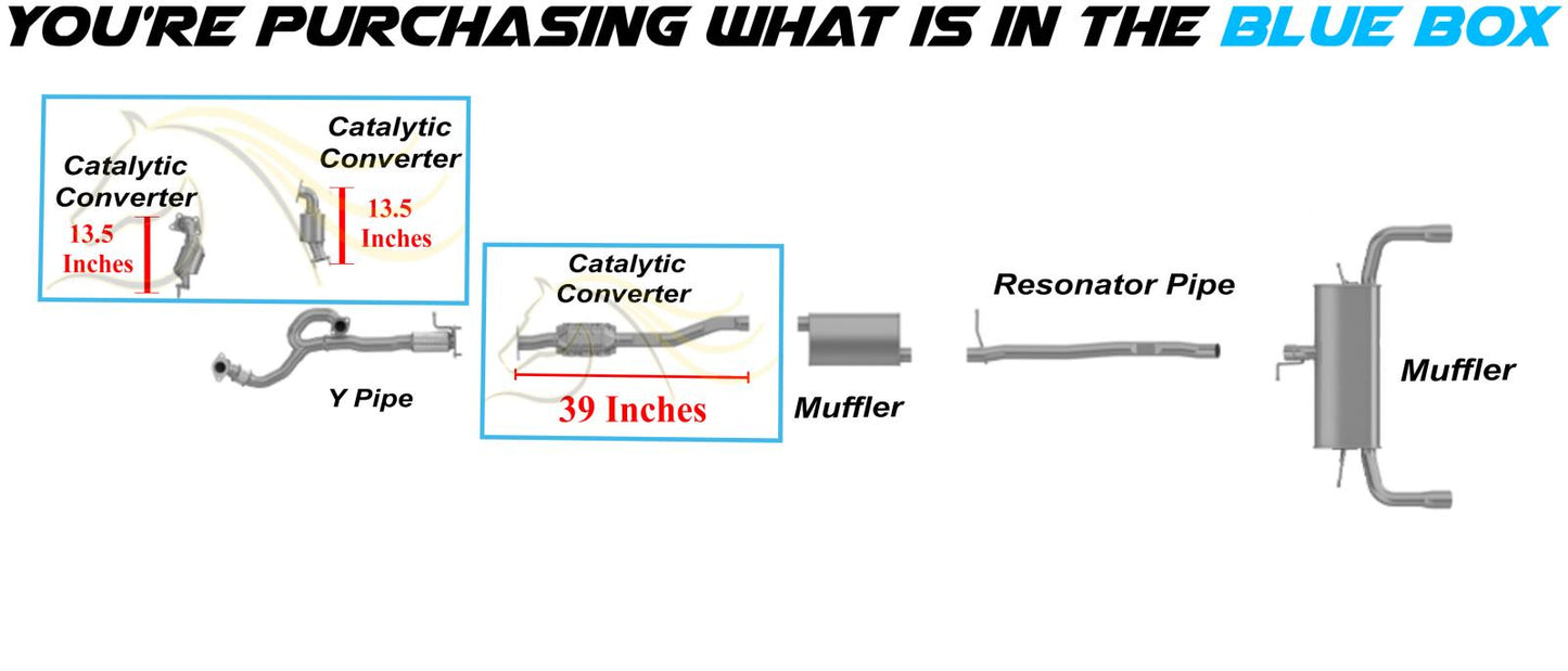 2010-2011 Chevy Equinox 3.0L Catalytic Converters Kit | EPA Approved