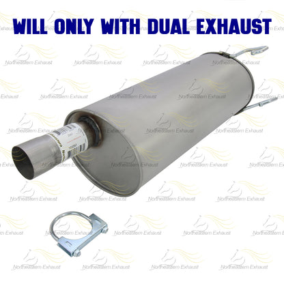 2011-2018 RAM 1500 5.7L Stainless Steel Direct-Fit Exhaust Muffler