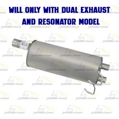 2009-2010 Dodge Ram 1500 5.7L Stainless Steel Pair of Tail Pipe Muffler Kit