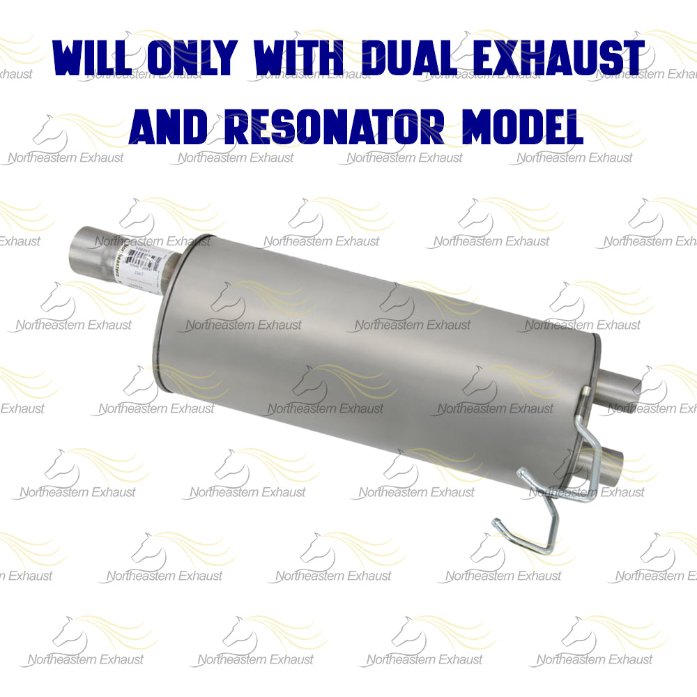 2011-2018 RAM 1500 5.7L Stainless Steel Pair of Tail Pipe Muffler Kit