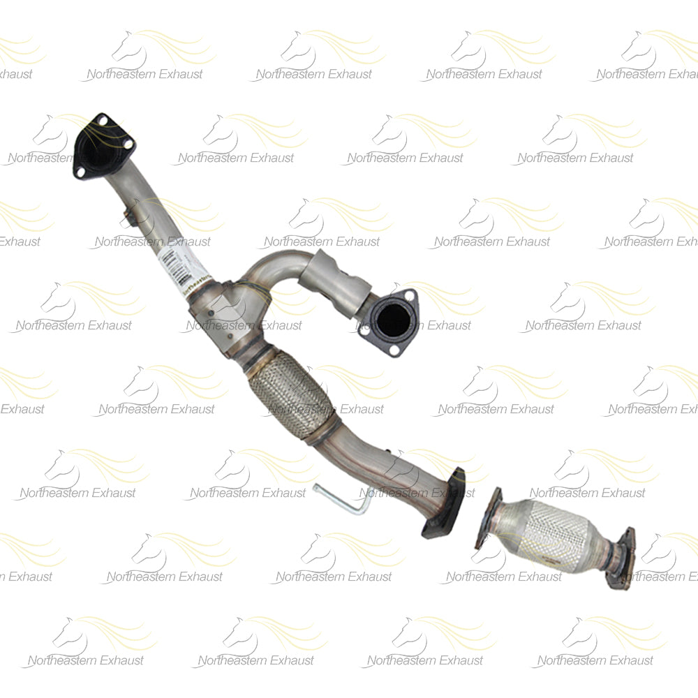 2014 Honda Odyssey 3.5L Front Y-Pipe Rear Catalytic Resonator Exhaust Kit | EPA Approved