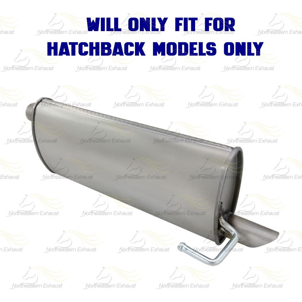 2012-2016 Chevy Sonic 1.8L HATCHBACK Stainless Steel Exhaust Muffler