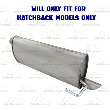 2012-2016 Chevy Sonic 1.8L HATCHBACK Stainless Steel Exhaust Muffler