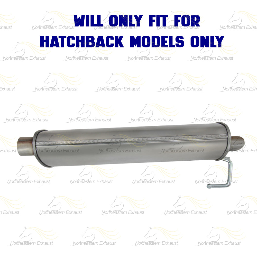 2012-2016 Chevy Sonic 1.8L HATCHBACK Stainless Steel Exhaust Muffler