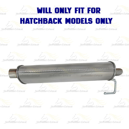 2012-2016 Chevy Sonic 1.8L HATCHBACK Stainless Steel Exhaust Muffler