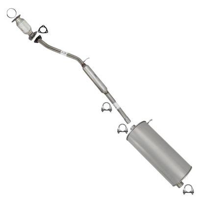 2011-2014 Honda Odyssey 3.5L Rear Catalytic Resonator Muffler Exhaust Kit | EPA Approved