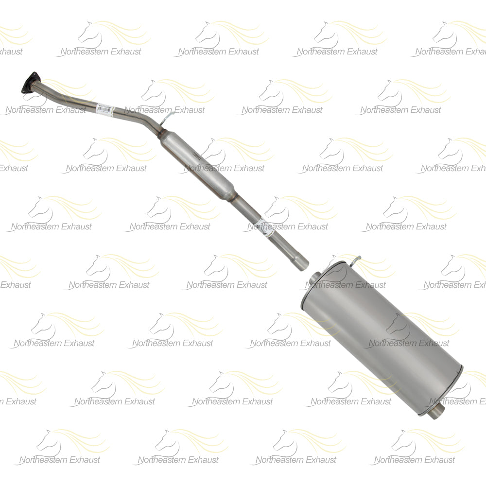 2011-2014 Honda Odyssey 3.5L Rear Catalytic Resonator Muffler Exhaust Kit | EPA Approved