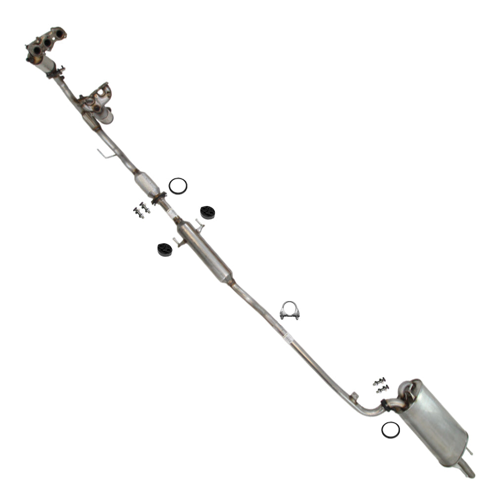 2004-2008 Toyota Solara 3.3L Complete Exhaust System with EPA Catalytic Converters | SE SLE Sport