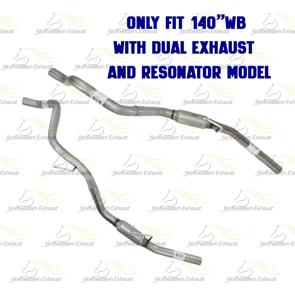 2009-2010 Dodge Ram 1500 5.7L Exhaust Pipe Muffler Pair of Tail Pipe Kit