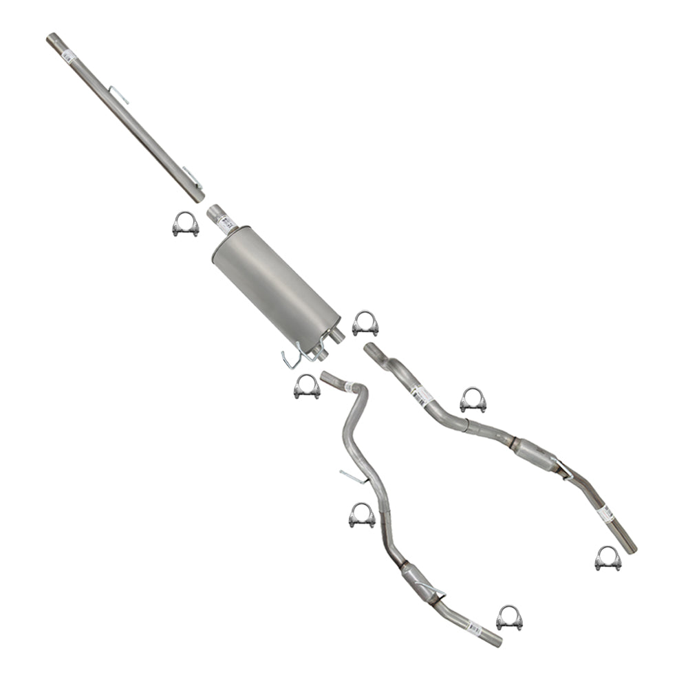 2011-2018 RAM 1500 5.7L Exhaust Pipe Muffler Pair of Tail Pipe Kit