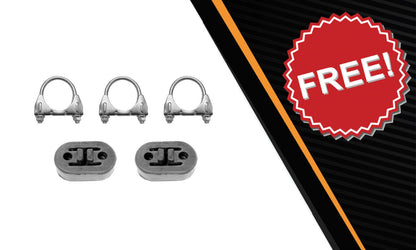 2006-2010 Jeep Commander Stainless Steel Muffler and Tail Pipe Exhaust Kit