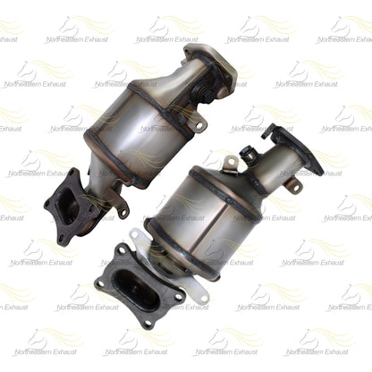 2014 Honda Odyssey 3.5L Pair of Manifold Front Y-Pipe Exhaust Kit | EPA Approved