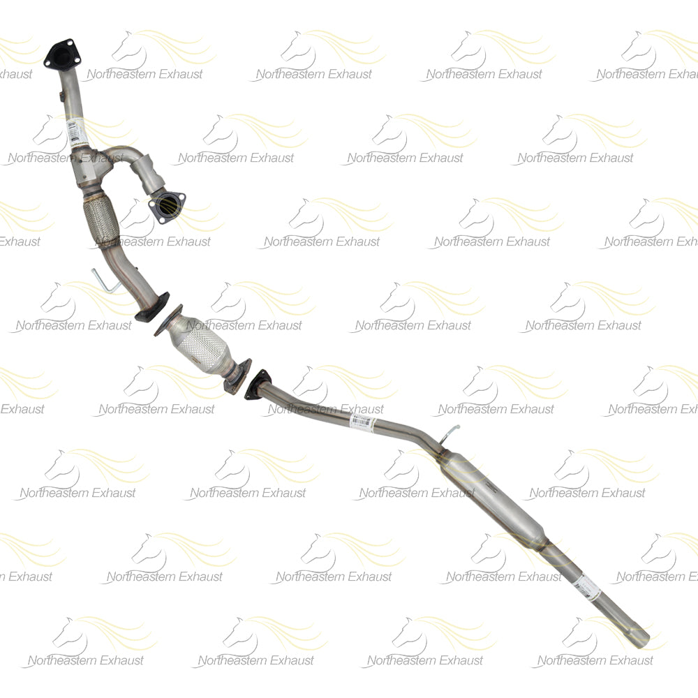 2014 Honda Odyssey 3.5L Pair of Manifold Catalytic Y-Pipe Resonator Kit | EPA Approved
