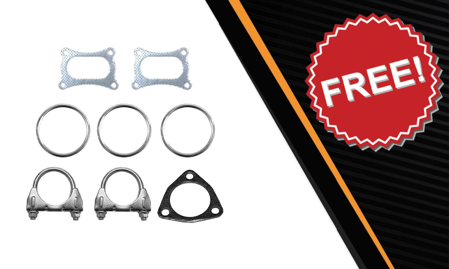 2014 Honda Odyssey 3.5L Pair of Manifold Catalytic Y-Pipe Resonator Kit | EPA Approved