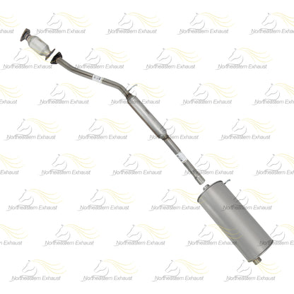 2014 Honda Odyssey 3.5L Pair of Manifold Catalytic w/ Resonator Pipe Muffler Kit | EPA Approved