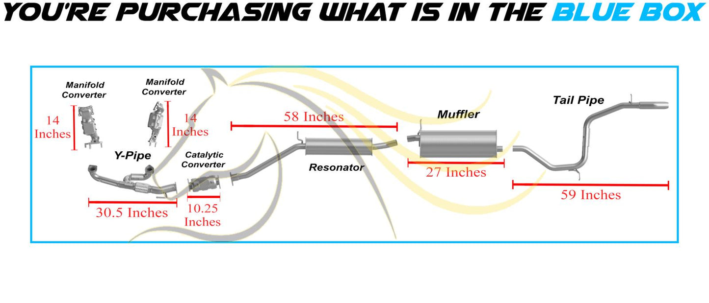 2014 Honda Odyssey 3.5L Complete Exhaust System | EPA Approved