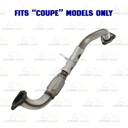 2016-17 & 2020 Civic 2.0L Stainless Steel Front Pipe Muffler Assembly Kit
