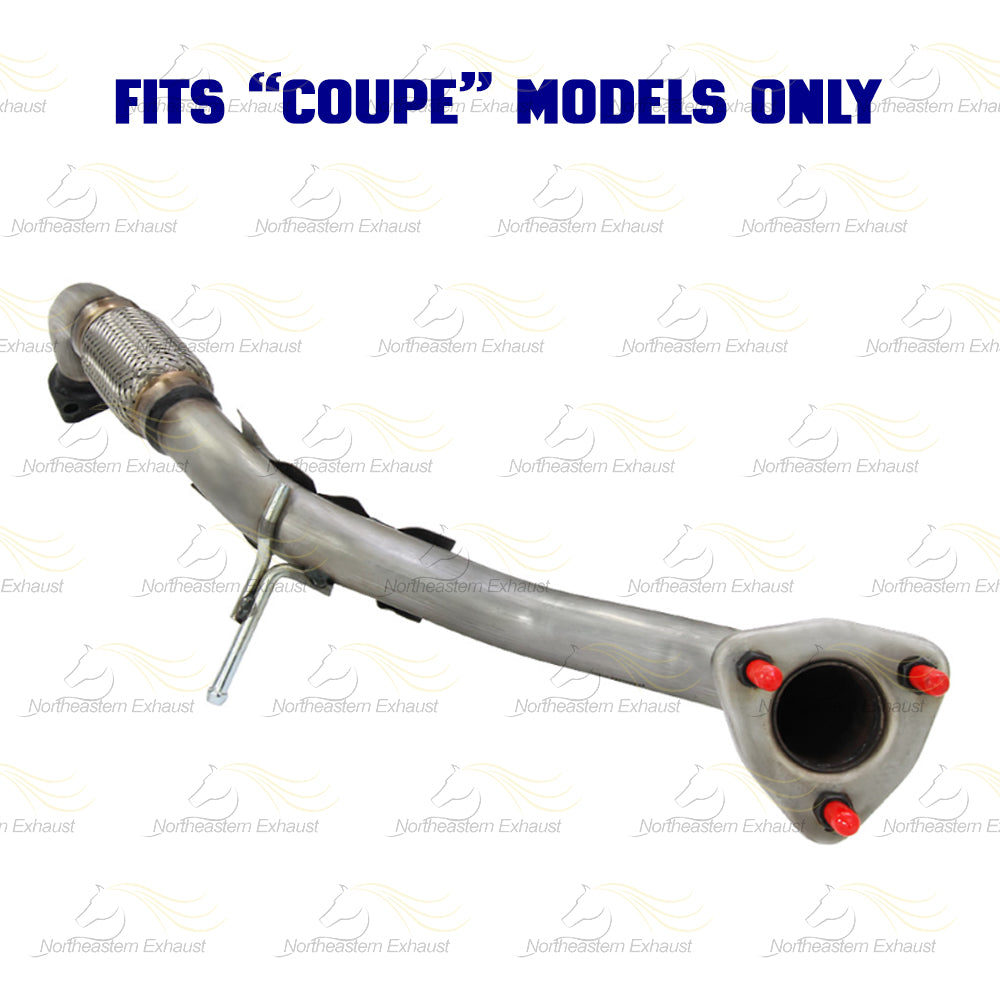 2016-17 & 2020 Civic 2.0L Stainless Steel Front Pipe Muffler Assembly Kit
