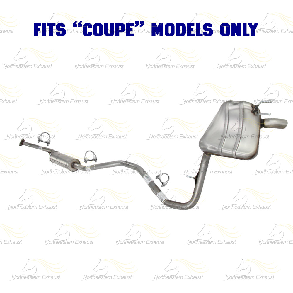 2016-17 & 2020 Civic 2.0L Stainless Steel Front Pipe Muffler Assembly Kit