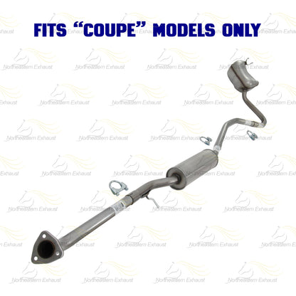 2016-17 & 2020 Civic 2.0L Stainless Steel Front Pipe Muffler Assembly Kit