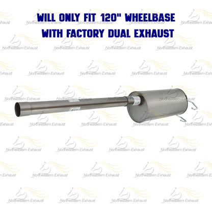 2009-2010 Dodge Ram 1500 5.7L Stainless Steel Front Pipe Muffler Exhaust Kit