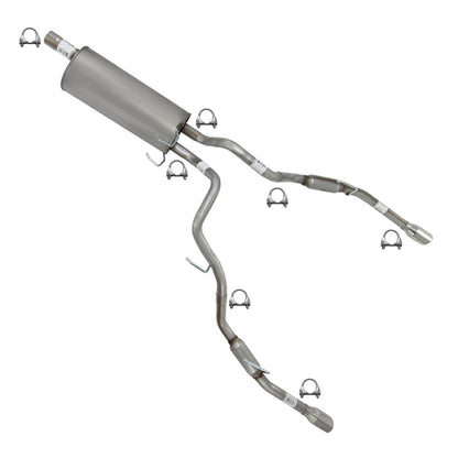 2011-2018 RAM 1500 5.7L Stainless Steel Muffler Tail Pipe w/ Tips Exhaust Kit