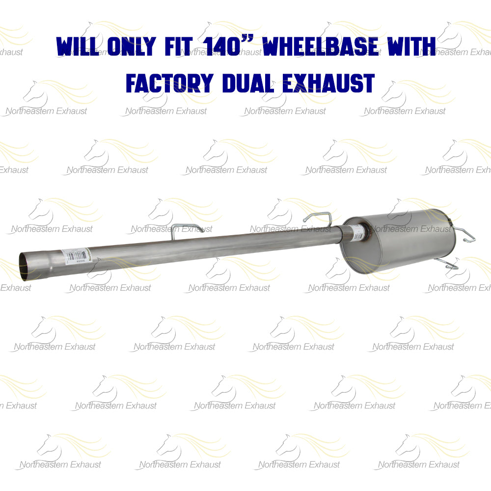 2011-2018 RAM 1500 5.7L 140" WB Stainless Steel Front Pipe Muffler Exhaust Kit