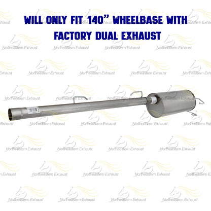 2009-2010 Dodge Ram 1500 5.7L 140" WB Stainless Steel Front Pipe Muffler Exhaust Kit