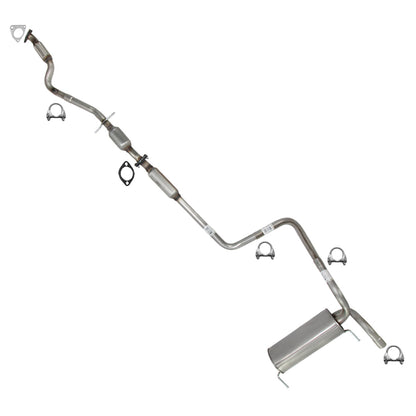 2016 Chevy Cruze Limited & 2011-2015 Cruze 1.4L EPA Approved Rear Catalytic Resonator Muffler Kit