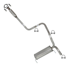 2011-2015 Chevy Cruze 1.4L & 1.8L Stainless Steel Resonator Muffler Exhaust Kit