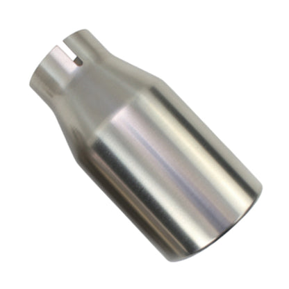 Stainless Steel Universal Exhaust Tip 2.5" ID, 3.5" OD, 7.3" Long