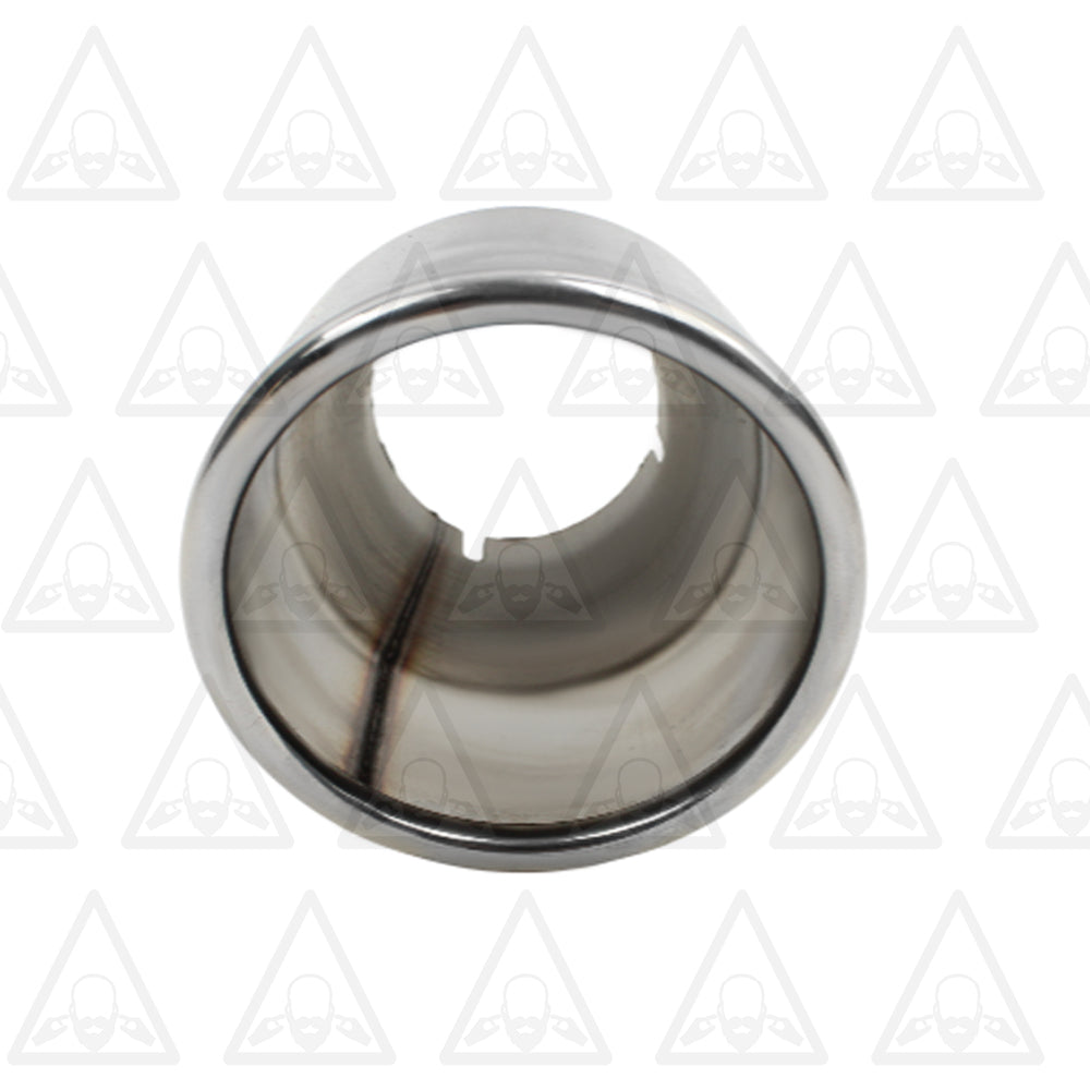 Stainless Steel Universal Exhaust Tip 2.5" ID, 3.5" OD, 7.3" Long