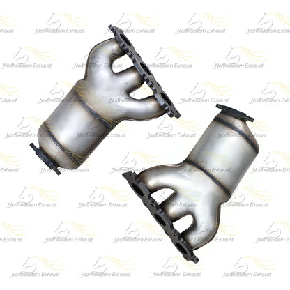 2007-2010 Volvo XC90 3.2L Pair of Manifold w/ Rear Catalytic Exhaust Kit | EPA Approved