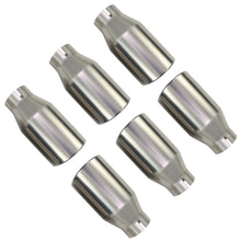 Stainless Steel Universal Exhaust Tips x6 - 2.5" ID, 3.5" OD, 7.3" Long