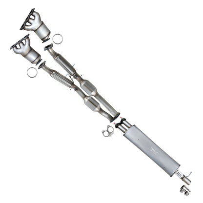 2007-2010 Volvo XC90 3.2L Pair of Manifold w/ Rear Catalytic Resonator Exhaust Kit | EPA Approved