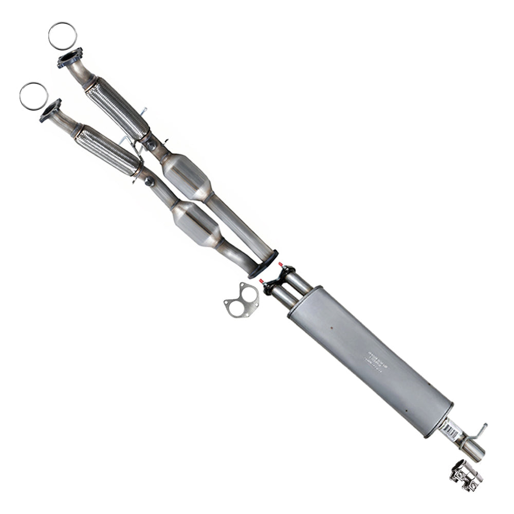2007-2010 Volvo XC90 3.2L EPA Approved Rear Catalytic Resonator Exhaust Kit