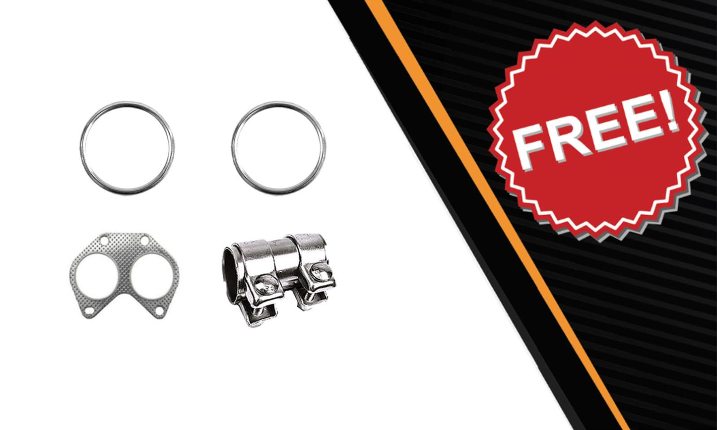 2007-2010 Volvo XC90 3.2L EPA Approved Rear Catalytic Resonator Exhaust Kit